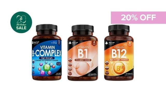 20% Off New Leaf B Vitamins Cover Image